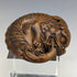 Japanese vintage dragon wooden netsuke